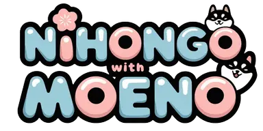 Nihongo with Moeno Logo