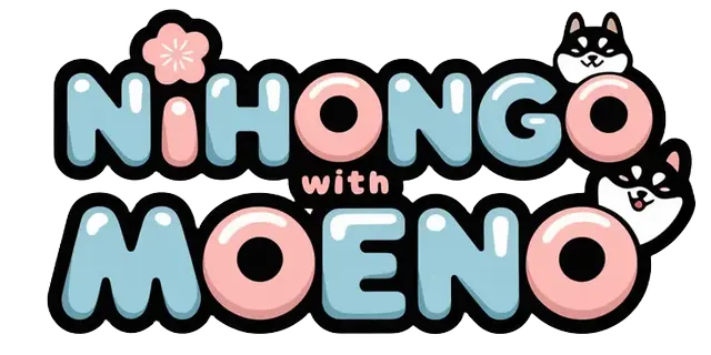 Nihongo with Moeno Logo